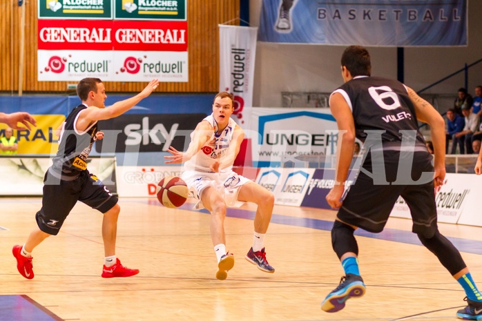 Basketball ABL 2015/16 Grunddurchgang 13.Runde Oberwart Gunners vs. Traiskirchen Lions