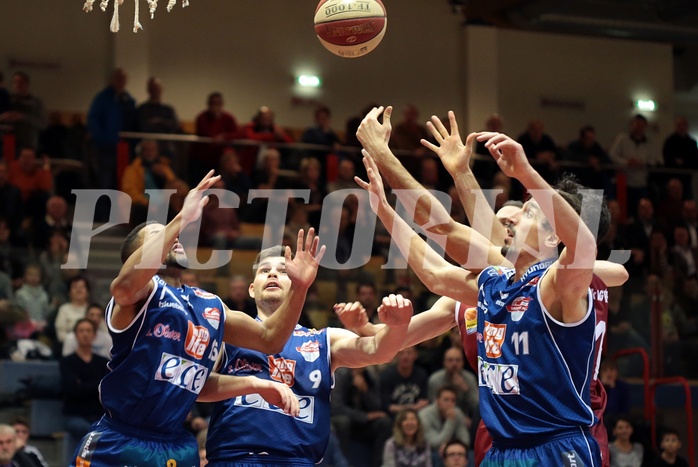 Basketball ABL 2015/16 Grunddurchgang 21.Runde Traiskirchen Lions vs. Kapfenberg Bulls