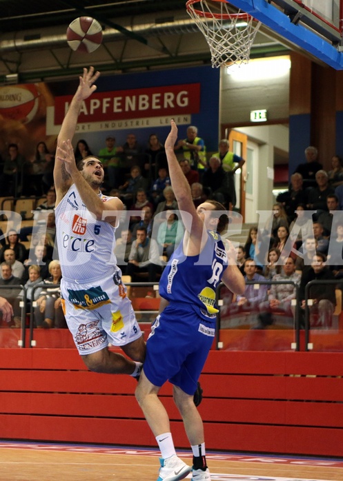 Basketball ABL 2015/16 Grunddurchgang 20.Runde Kapfenberg Bulls vs Gmunden Swans
