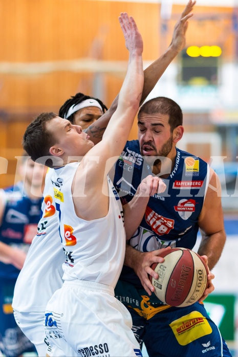 Basketball ABL 2015/16 Grunddurchgang 19.Runde Oberwart Gunners vs. Kapfenberg Bulls