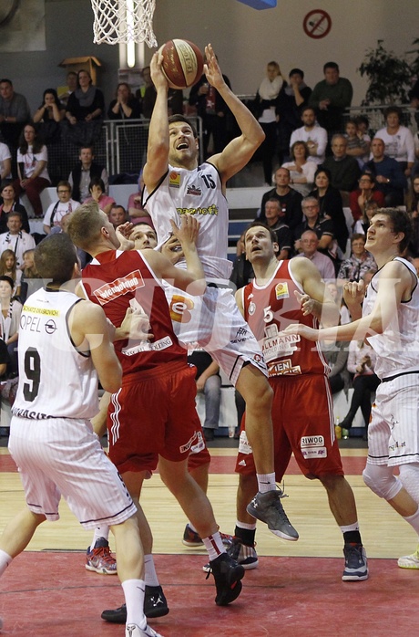 Basketball ABL 2015/16 Grunddurchgang 12.Runde  Güssing Knights vs BC Vienna
