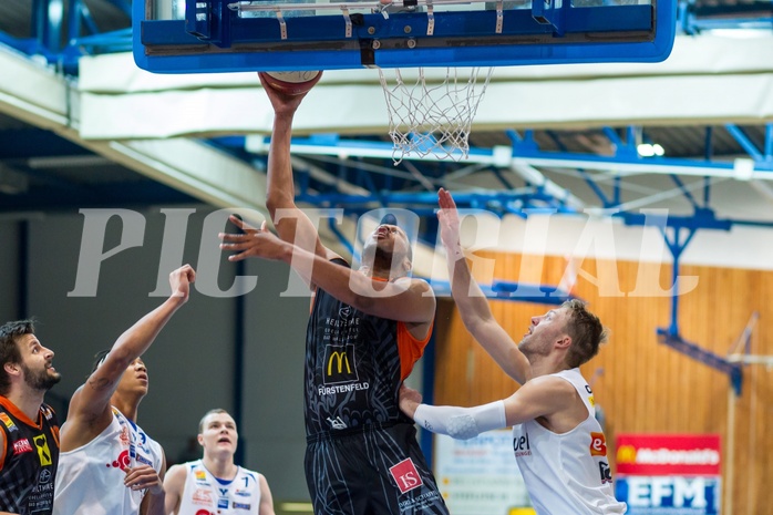 Basketball ABL 2015/16 Grunddurchgang 17.Runde Oberwart Gunners vs. Fürstenfeld Panthers 