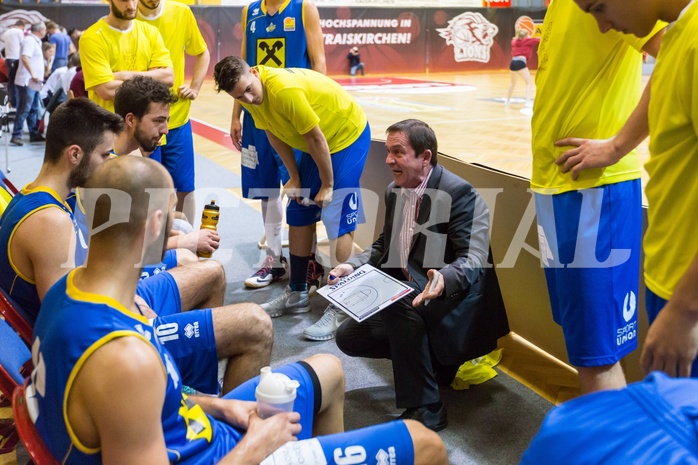 Basketball ABL 2015/16 Grunddurchgang 12.Runde Traiskirchen Lions vs. UBSC Graz