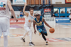 Basketball, Basketball Superliga 2023/24 , F 2, Oberwart Gunners, UBSC Graz, Jonathan Knessl (12), Jeremy Smith (4)