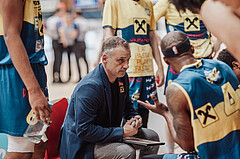 Basketball, Basketball Superliga 2023/24 , F 2, Oberwart Gunners, UBSC Graz, Ervin Dragic (Head Coach)