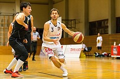 Basketball, 2.Bundesliga, Grunddurchgang 11.Runde, Mattersburg Rocks, Wörthersee Piraten, Jan Nicoli (3)