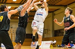 Basketball, 2.Bundesliga, Grunddurchgang 11.Runde, Mattersburg Rocks, Wörthersee Piraten, Claudio VANCURA (10)