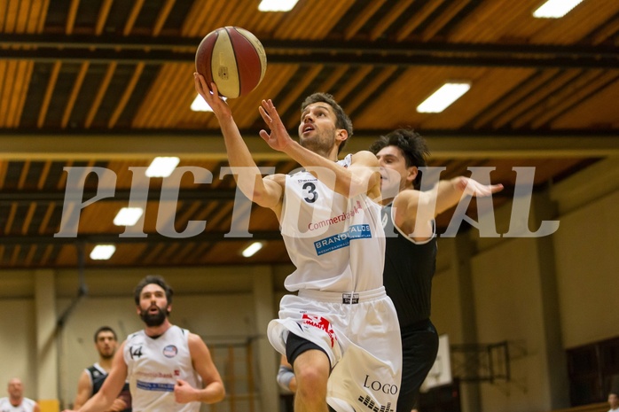 Basketball, 2.Bundesliga, Grunddurchgang 11.Runde, Mattersburg Rocks, Wörthersee Piraten, Jan Nicoli (3)