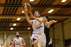 Basketball, 2.Bundesliga, Grunddurchgang 11.Runde, Mattersburg Rocks, Wörthersee Piraten, Jan Nicoli (3)