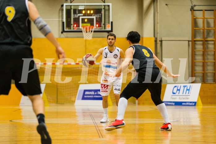 Basketball, 2.Bundesliga, Grunddurchgang 11.Runde, Mattersburg Rocks, Wörthersee Piraten, Jan Nicoli (3)