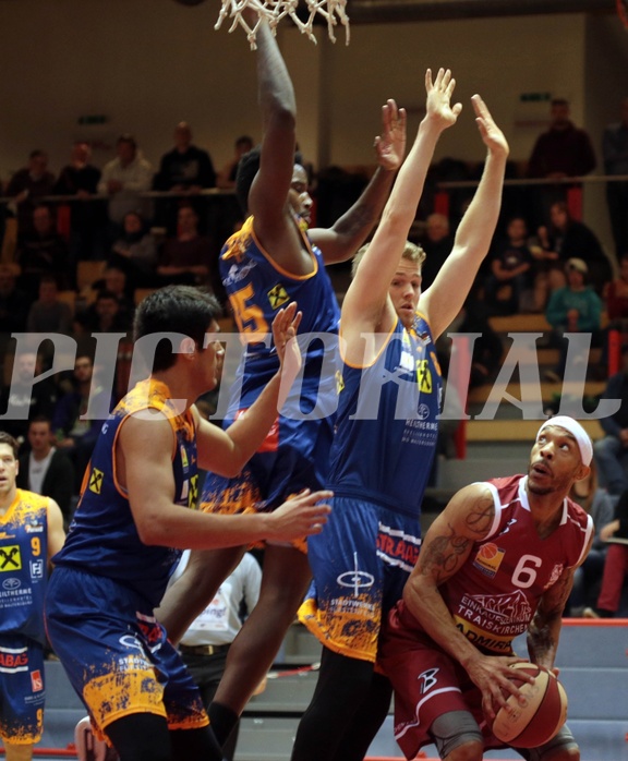 03.12.2017 Basketball ABL 2017/18 Grunddurchgang 10. Runde Traiskirchen Lions vs Fürstenfeld Panthers