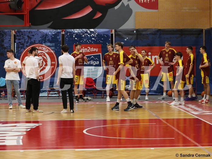 Basketball Zweite Liga 2024/25, Grunddurchgang 22.Runde Traiskirchen Lions NextGen vs. Mistelmach Mustangs


