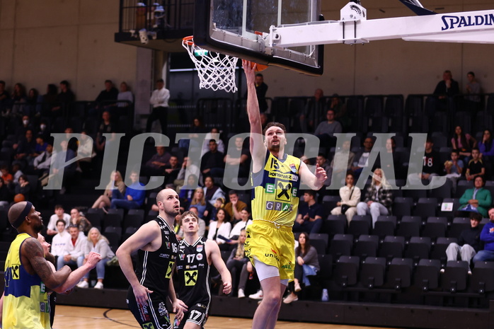 09.03.2025, Graz, Raiffeisen Sportpark Graz, Basketball Superliga 2024/25, 3. Platzierungsrunde, UBSC Graz - Flyers Wels