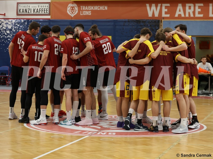 Basketball Zweite Liga 2024/25, Grunddurchgang 22.Runde Traiskirchen Lions NextGen vs. Mistelmach Mustangs


