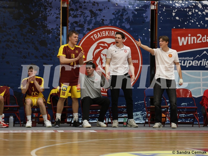 Basketball Zweite Liga 2024/25, Grunddurchgang 22.Runde Traiskirchen Lions NextGen vs. Mistelmach Mustangs


