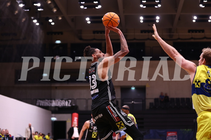 09.03.2025, Graz, Raiffeisen Sportpark Graz, Basketball Superliga 2024/25, 3. Platzierungsrunde, UBSC Graz - Flyers Wels