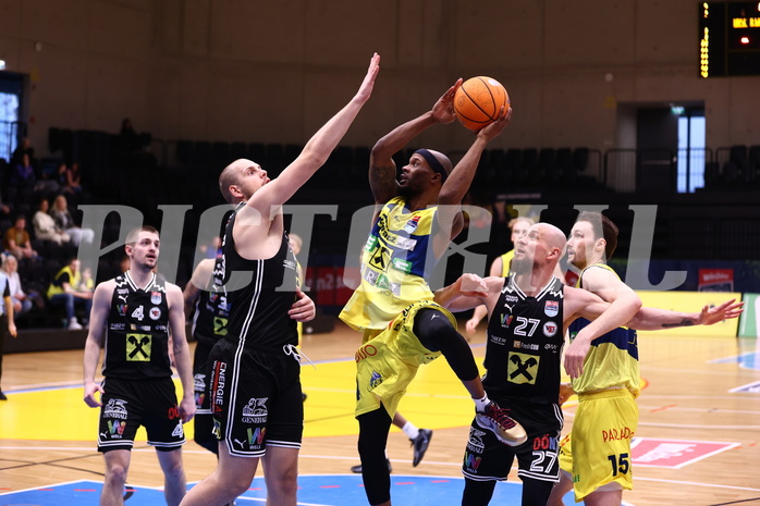09.03.2025, Graz, Raiffeisen Sportpark Graz, Basketball Superliga 2024/25, 3. Platzierungsrunde, UBSC Graz - Flyers Wels