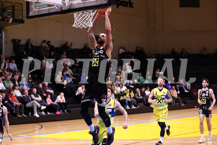 09.03.2025, Graz, Raiffeisen Sportpark Graz, Basketball Superliga 2024/25, 3. Platzierungsrunde, UBSC Graz - Flyers Wels