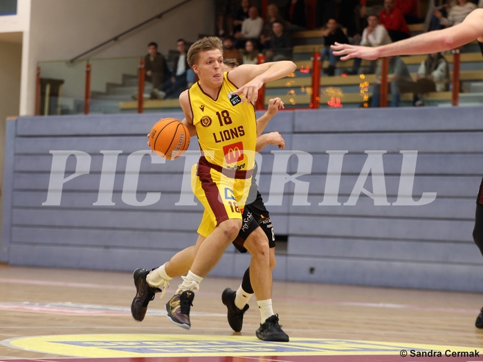 Basketball Zweite Liga 2024/25, Grunddurchgang 22.Runde Traiskirchen Lions NextGen vs. Mistelmach Mustangs


