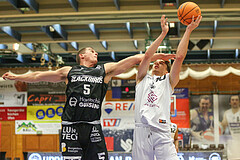 Basketball Zweite Liga 2024/25, Grunddurchgang 22.Runde Upper Austrian Ballers vs. Güssing Blackbirds