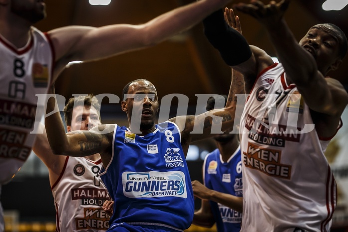 Basketball, ABL 2018/19, Grunddurchgang 30.Runde, BC Vienna, Oberwart Gunners, Justin Coleman (8)