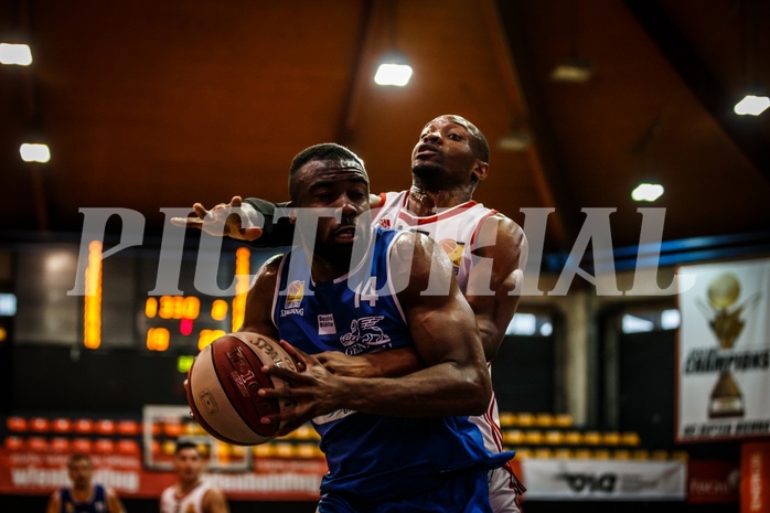 Basketball, ABL 2018/19, Grunddurchgang 30.Runde, BC Vienna, Oberwart Gunners, Christopher Tawiah (14)