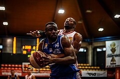 Basketball, ABL 2018/19, Grunddurchgang 30.Runde, BC Vienna, Oberwart Gunners, Christopher Tawiah (14)