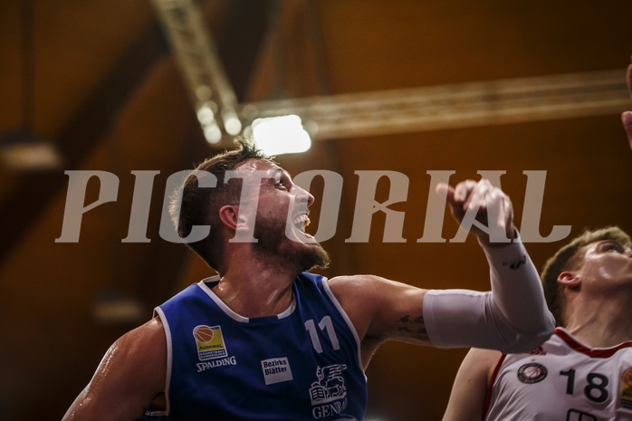 Basketball, ABL 2018/19, Grunddurchgang 30.Runde, BC Vienna, Oberwart Gunners, Hayden Thomas Lescault (11)