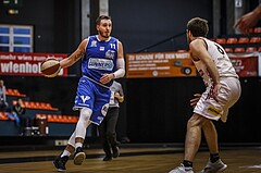 Basketball, ABL 2018/19, Grunddurchgang 30.Runde, BC Vienna, Oberwart Gunners, Hayden Thomas Lescault (11)