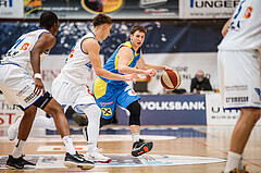 Basketball, bet-at-home Basketball Superliga 2020/21, Grunddurchgang 6. Runde, Oberwart Gunners, St. Pölten, Roman Jagsch (9)