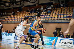 Basketball, bet-at-home Basketball Superliga 2020/21, Grunddurchgang 6. Runde, Oberwart Gunners, St. Pölten, Zvonimir Cutuk (14)