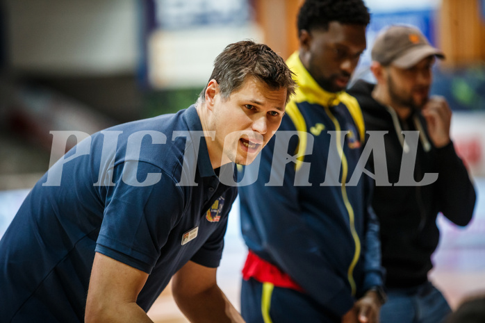 Basketball, bet-at-home Basketball Superliga 2020/21, Grunddurchgang 6. Runde, Oberwart Gunners, St. Pölten, Andreas Worenz (Head Coach)