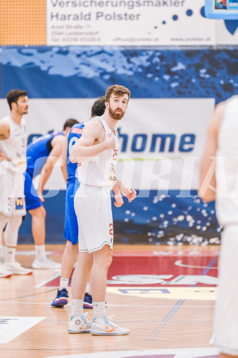 Basketball Basketball Superliga 2020/21, Grunddurchgang 17.Runde Traiskirchen Lions vs. D.C. Timberwolves 

