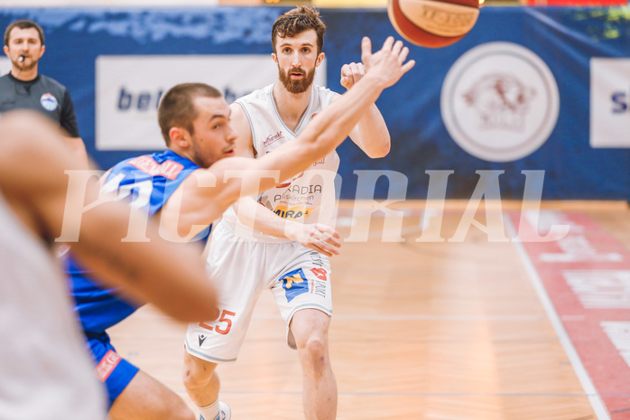 Basketball Basketball Superliga 2020/21, Grunddurchgang 17.Runde Traiskirchen Lions vs. D.C. Timberwolves 
