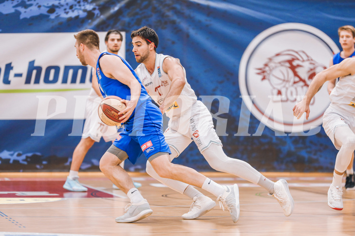Basketball Basketball Superliga 2020/21, Grunddurchgang 17.Runde Traiskirchen Lions vs. D.C. Timberwolves 

