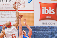 Basketball Basketball Superliga 2020/21, Grunddurchgang 17.Runde Traiskirchen Lions vs. D.C. Timberwolves 
