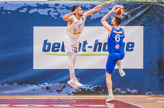 Basketball Basketball Superliga 2020/21, Grunddurchgang 17.Runde Traiskirchen Lions vs. D.C. Timberwolves 
