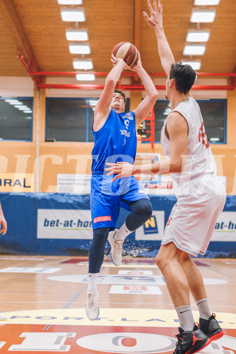Basketball Basketball Superliga 2020/21, Grunddurchgang 17.Runde Traiskirchen Lions vs. D.C. Timberwolves 
