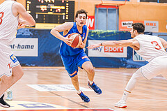 Basketball Basketball Superliga 2020/21, Grunddurchgang 17.Runde Traiskirchen Lions vs. D.C. Timberwolves 
