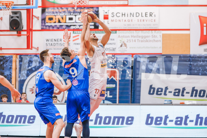 Basketball Basketball Superliga 2020/21, Grunddurchgang 17.Runde Traiskirchen Lions vs. D.C. Timberwolves 
