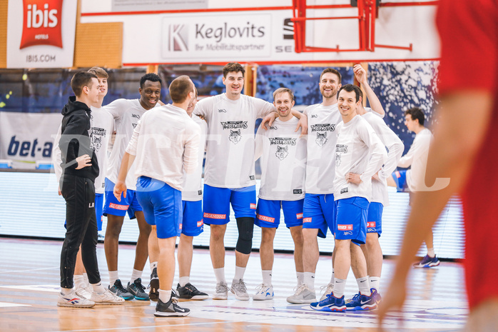 Basketball Basketball Superliga 2020/21, Grunddurchgang 17.Runde Traiskirchen Lions vs. D.C. Timberwolves 
