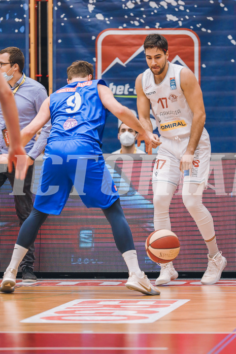 Basketball Basketball Superliga 2020/21, Grunddurchgang 17.Runde Traiskirchen Lions vs. D.C. Timberwolves 
