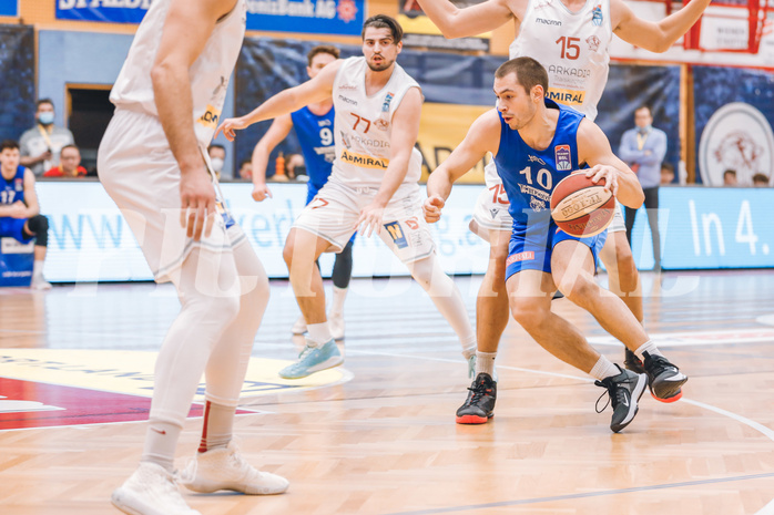 Basketball Basketball Superliga 2020/21, Grunddurchgang 17.Runde Traiskirchen Lions vs. D.C. Timberwolves 
