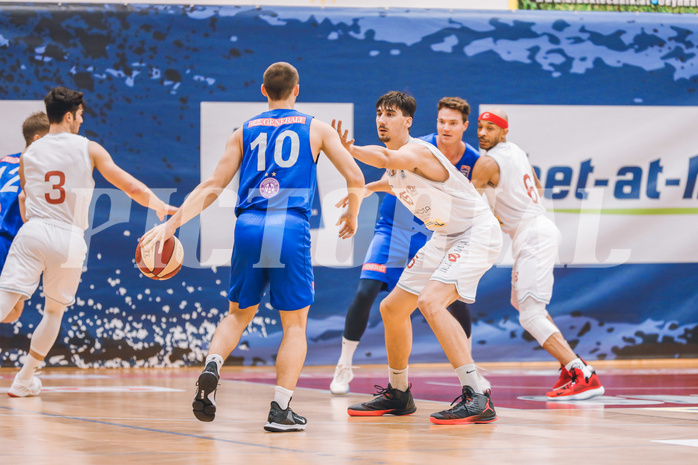 Basketball Basketball Superliga 2020/21, Grunddurchgang 17.Runde Traiskirchen Lions vs. D.C. Timberwolves 
