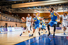 Basketball, bet-at-home Basketball Superliga 2020/21, Grunddurchgang, 6. Runde, Oberwart Gunners, SKN St. Pölten Basketball, Lawrence Alexander (4)
