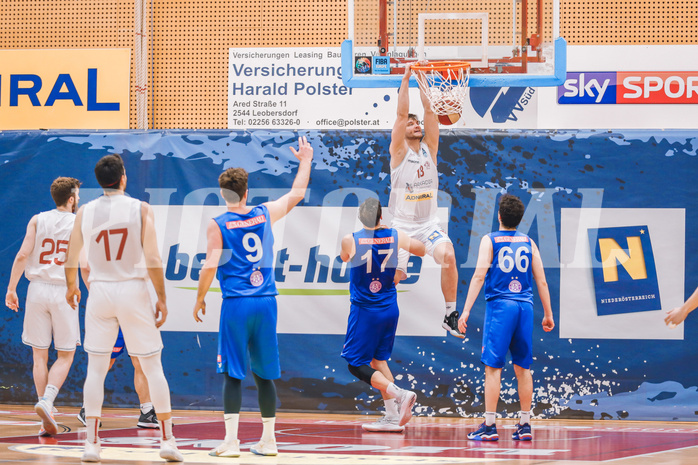 Basketball Basketball Superliga 2020/21, Grunddurchgang 17.Runde Traiskirchen Lions vs. D.C. Timberwolves 
