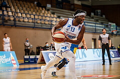 Basketball, bet-at-home Basketball Superliga 2020/21, Grunddurchgang 6. Runde, Oberwart Gunners, St. Pölten, Quincy Diggs (13)