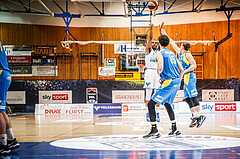 Basketball, bet-at-home Basketball Superliga 2020/21, Grunddurchgang, 6. Runde, Oberwart Gunners, SKN St. Pölten Basketball, Lawrence Alexander (4)