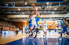 Basketball, bet-at-home Basketball Superliga 2020/21, Grunddurchgang, 6. Runde, Oberwart Gunners, SKN St. Pölten Basketball, Lawrence Alexander (4)