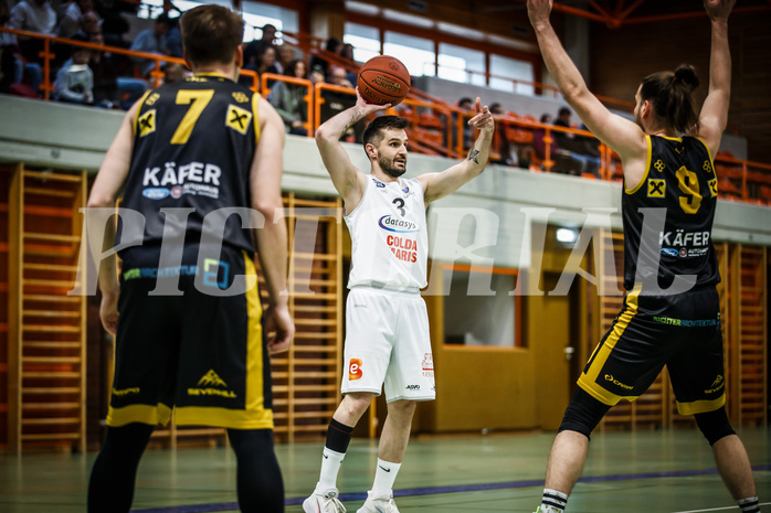 Basketball, Basketball Zweite Liga, Halbfinale Spiel 1, BBC Nord Dragonz, Fürstenfeld Panthers, Petar Cosic (3)